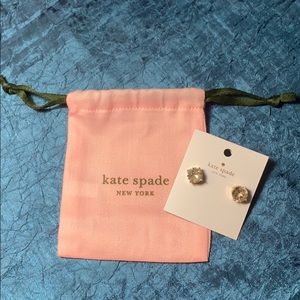 Kate Spade Clear stud earrings
